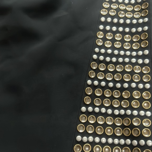 Carlisle Studded Black Skirt Size 2 - Picture 6 of 6